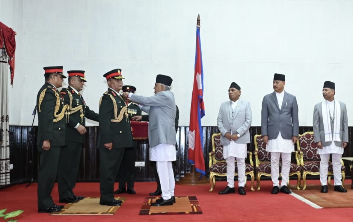 Ashok Raj Sigdel becomes Nepal’s new Chief of the Army Staff