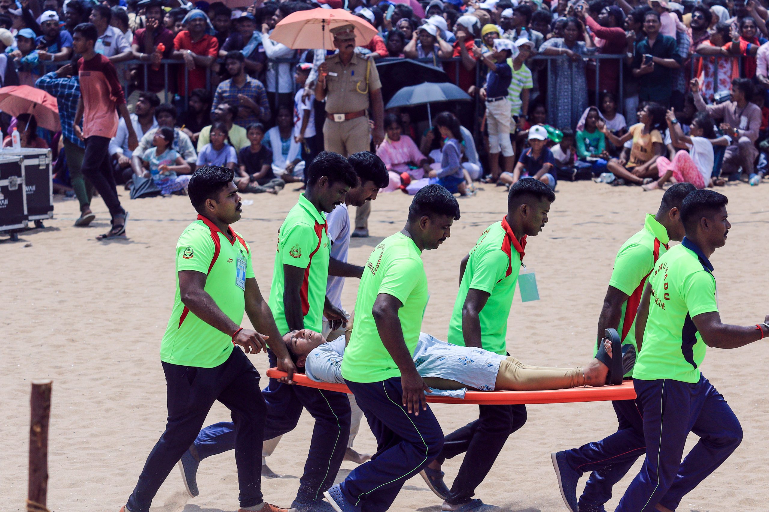 Heatstroke claims five lives at IAF air show in Chennai