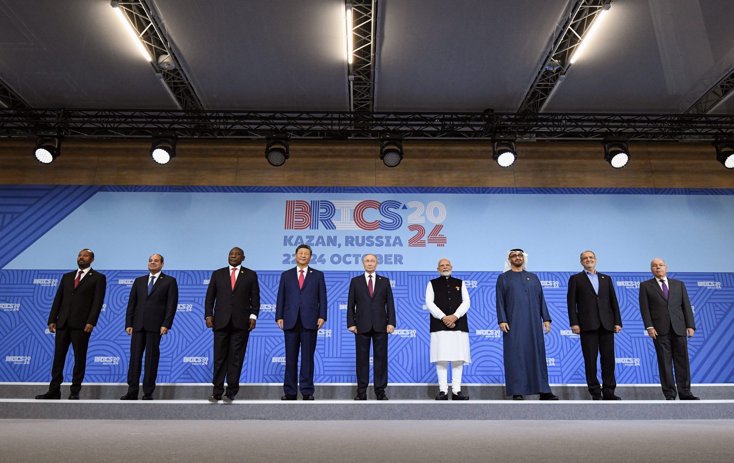 BRICS leaders tout joint finance, trade projects at Russian summit