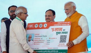 PM Modi unveils Ayushman Vaya Vandana Card, free healthcare for all seniors above 70