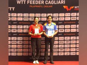 WTT Feeder Cagliari 2024: India's Krittwika Roy-Yashaswini Ghorpade secure women's doubles title