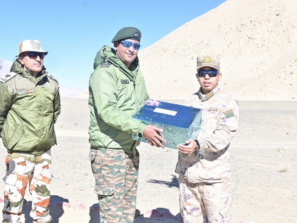 Indian, Chinese armies exchange sweets at Chushul-Moldo border on Diwali