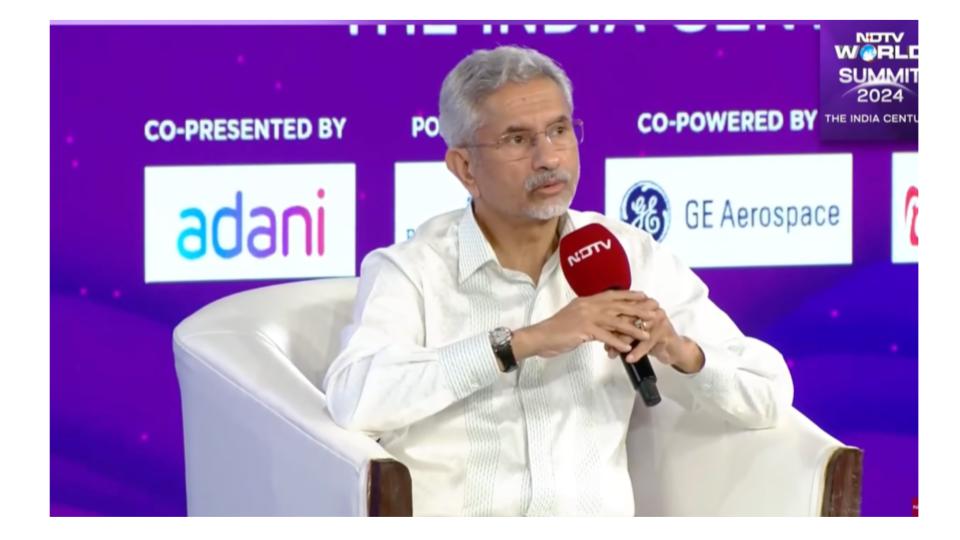 EAM Jaishankar criticizes Canada, says “even double standards are mild words…”