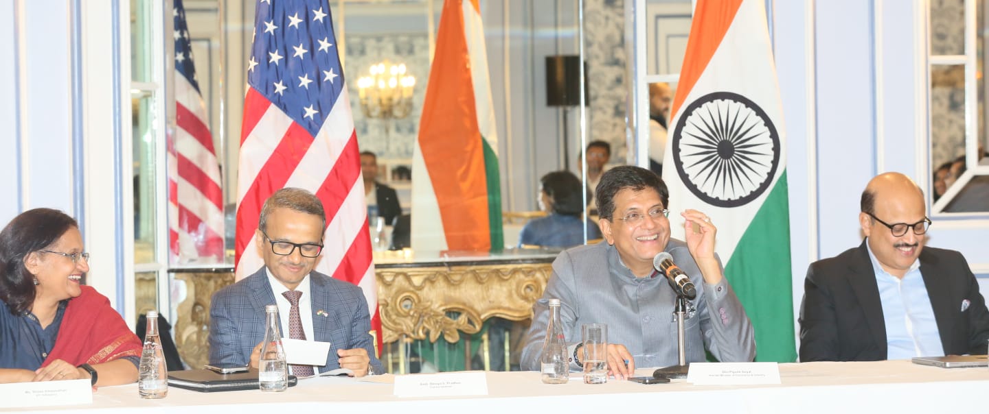 Commerce Minister Piyush Goyal engages with business leaders and Indian diaspora during U.S. visit