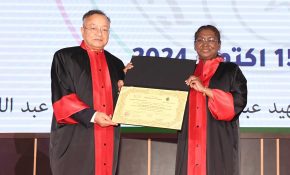 President Murmu conferred Honorary Doctorate in Algeria