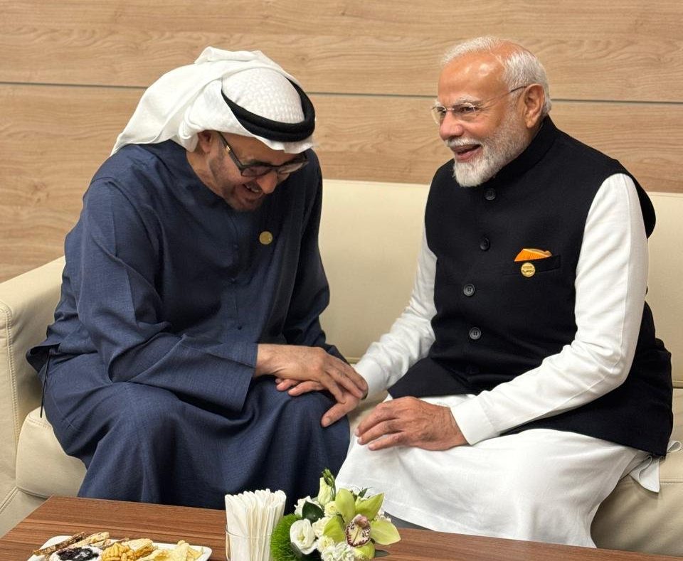 PM Modi meets UAE President, highlights strong bilateral ties at BRICS Summit