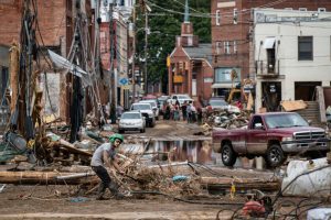 US officials struggle to quash Hurricane Helene conspiracy theories