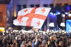 Georgian ruling party wins disputed election, near-complete results show