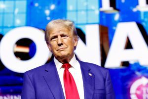 US elections: Trump takes narrow lead over Harris in latest poll