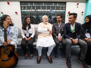Prime Minister Modi shares memorable moments from Mumbai Metro journey after flag-off