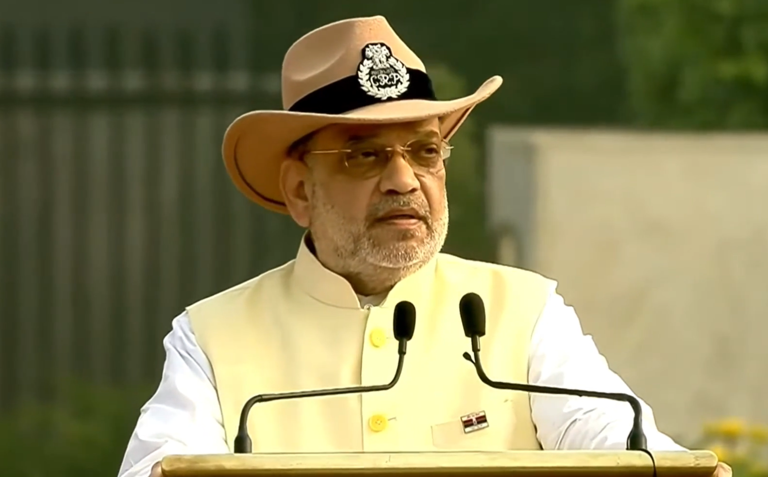 Amit Shah pays homage to martyrs on Police Commemoration Day in Delhi