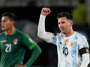 Messi hits hat-trick as Argentina hammer Bolivia 6-0
