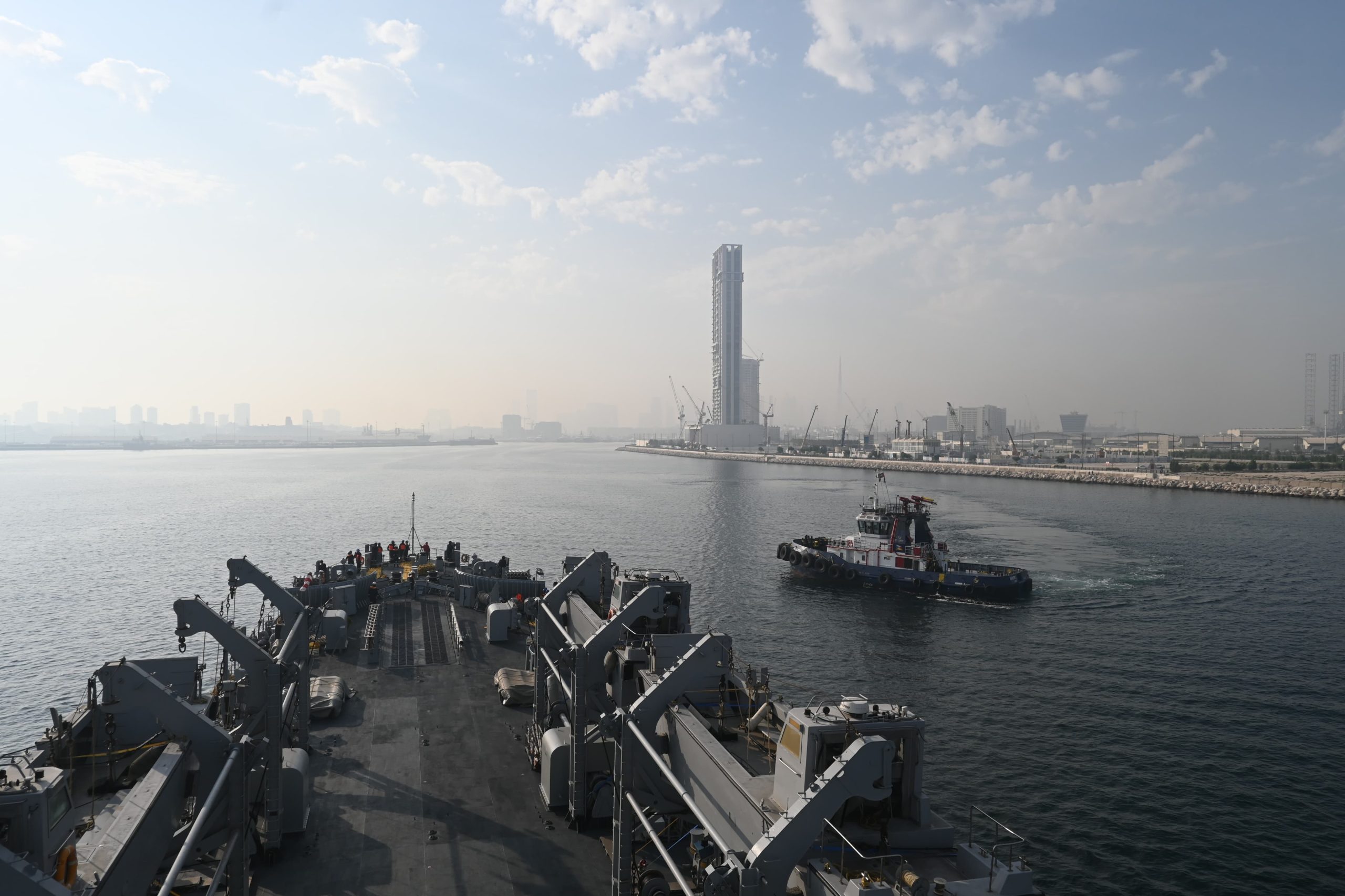 Indian Naval Ship Shardul arrives in UAE