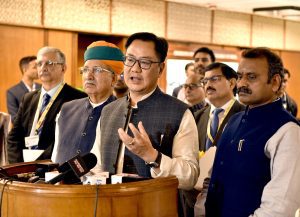"Govt ready to discuss any topic, only request is House should run well": Union Minister Kiren Rijiju