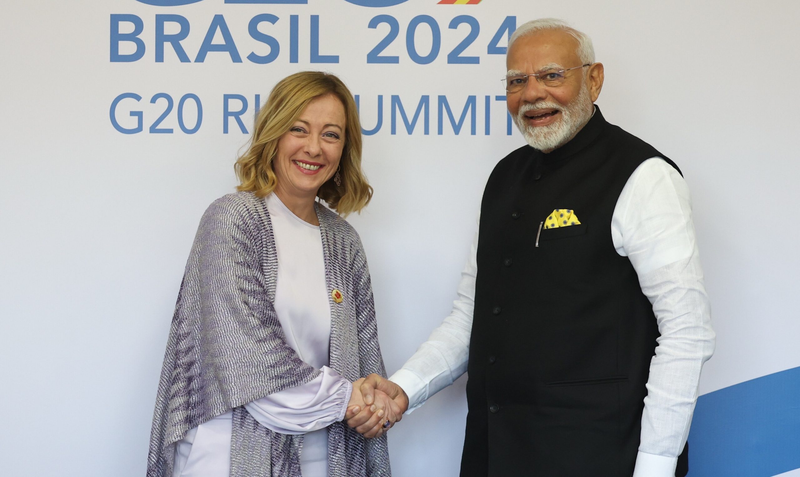 PM Modi holds bilateral talks with Italian PM Meloni at G20 summit in Brazil