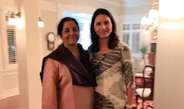 FM Nirmala Sitharaman congratulates Tulsi Gabbard on appointment as U.S. Director of National Intelligence