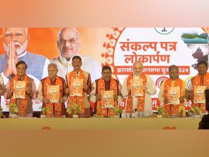 Amit Shah releases BJP's Sankalp Patra for Jharkhand Assembly elections