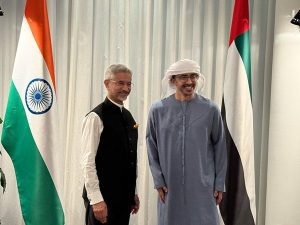 EAM Jaishankar meets UAE counterpart, discuss "opportunities for advancing wide-ranging cooperation"