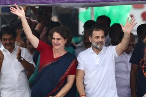 Priyanka Gandhi wins Wayanad bypoll, marginally misses Rahul Gandhi’s record