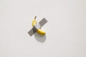 Duct-taped banana artist says his work is a 'provocation' on value of art