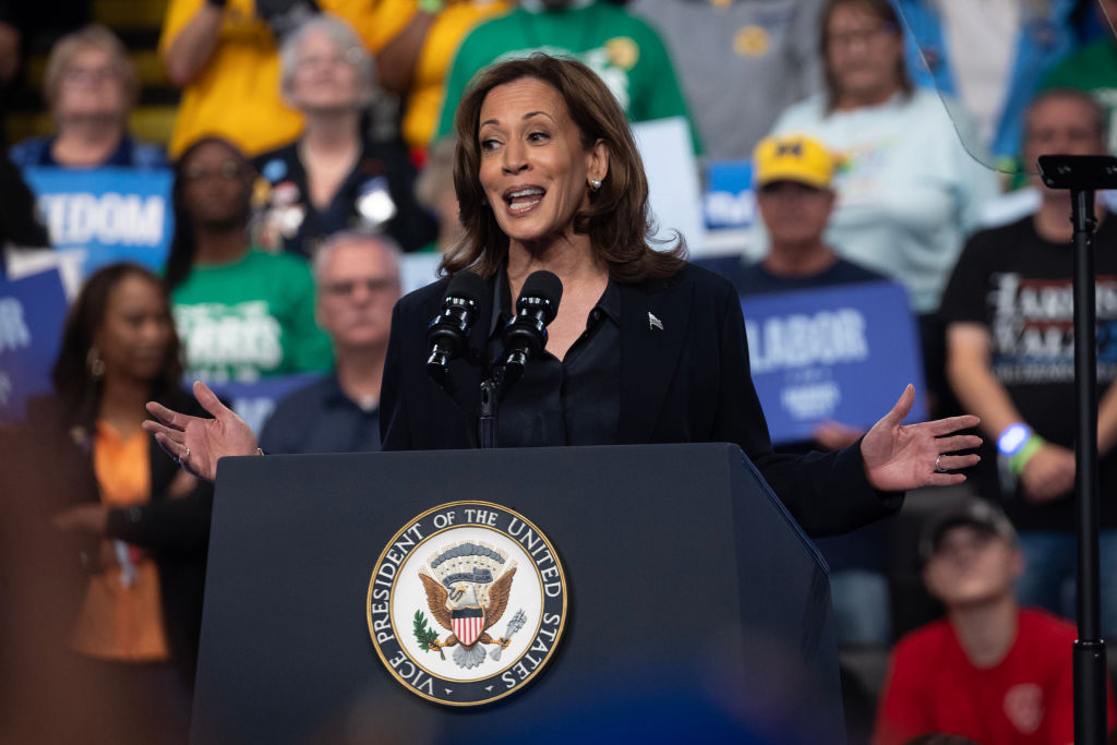 Harris vows to end Gaza war, lower healthcare costs and protect reproductive freedom at Michigan rally