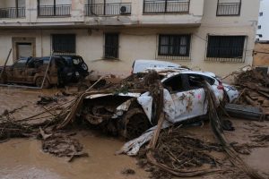 Protests over Spain flood response interrupt king's visit to stricken Valencia suburb
