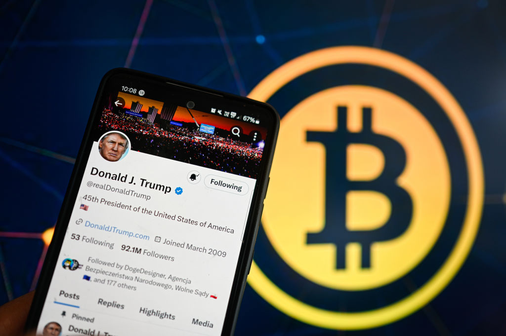 Bitcoin leaps to record high as traders lean towards Trump victory