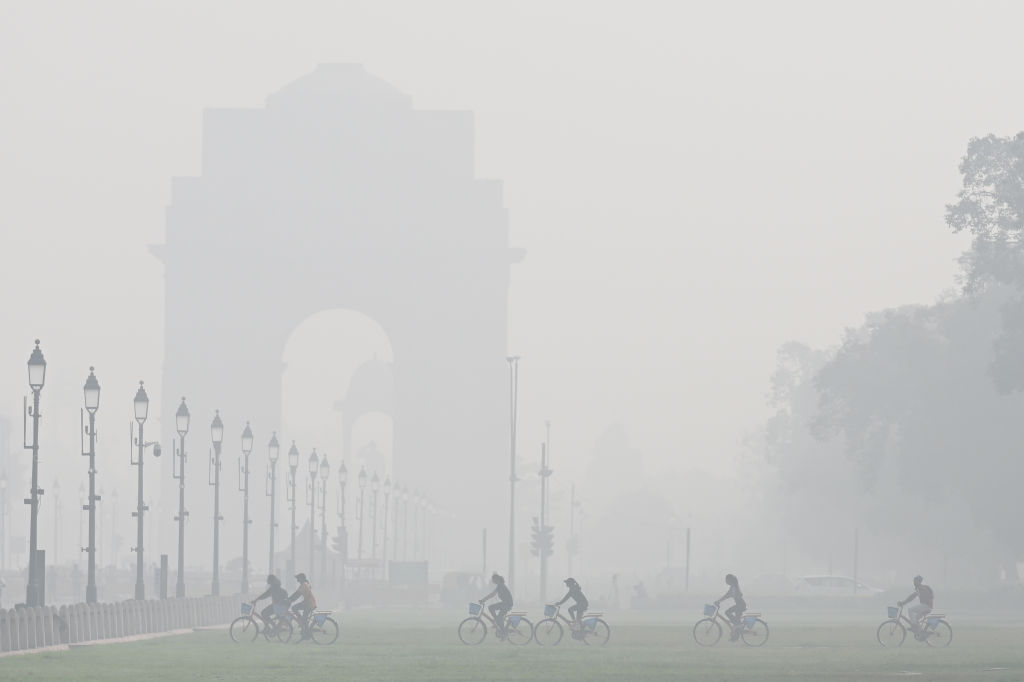 Surge in respiratory cases as Delhi’s air quality stays ‘very poor’