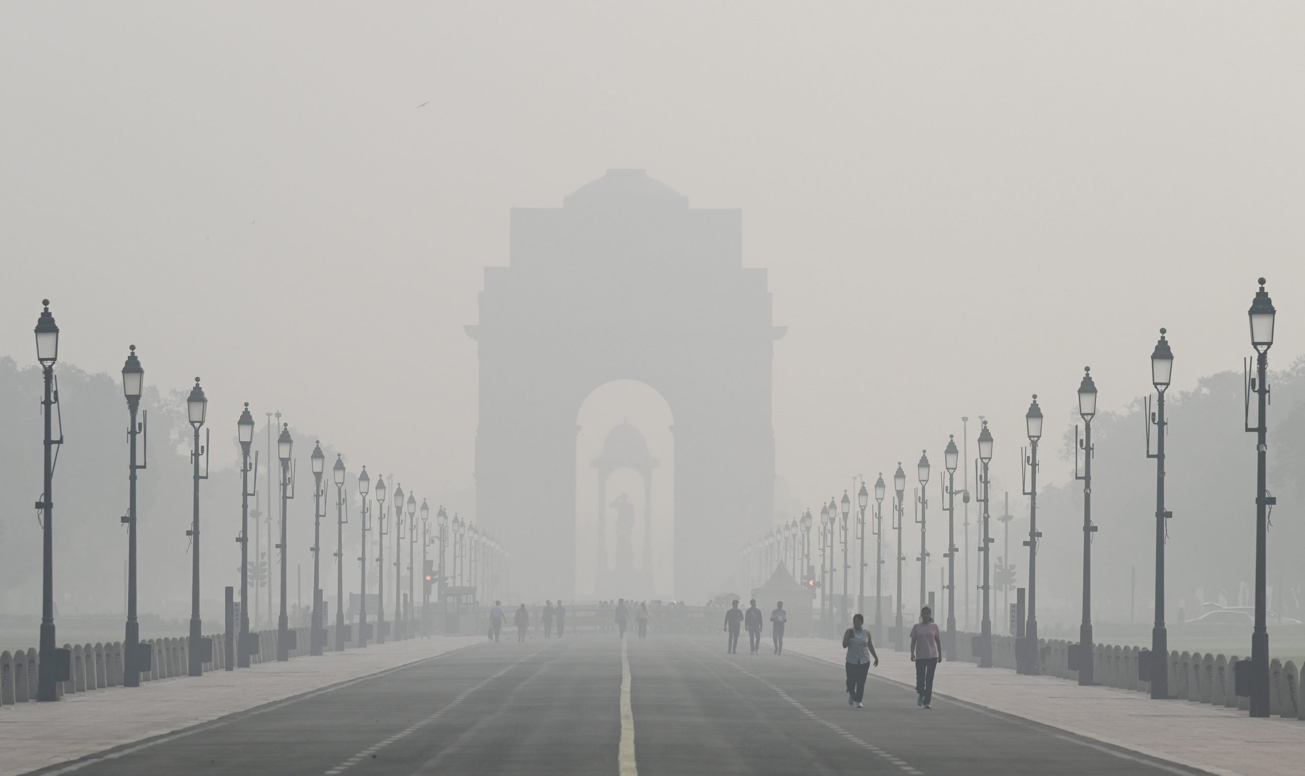 Delhi’s air quality plummets as dense smog pushes AQI to ‘severe’ level