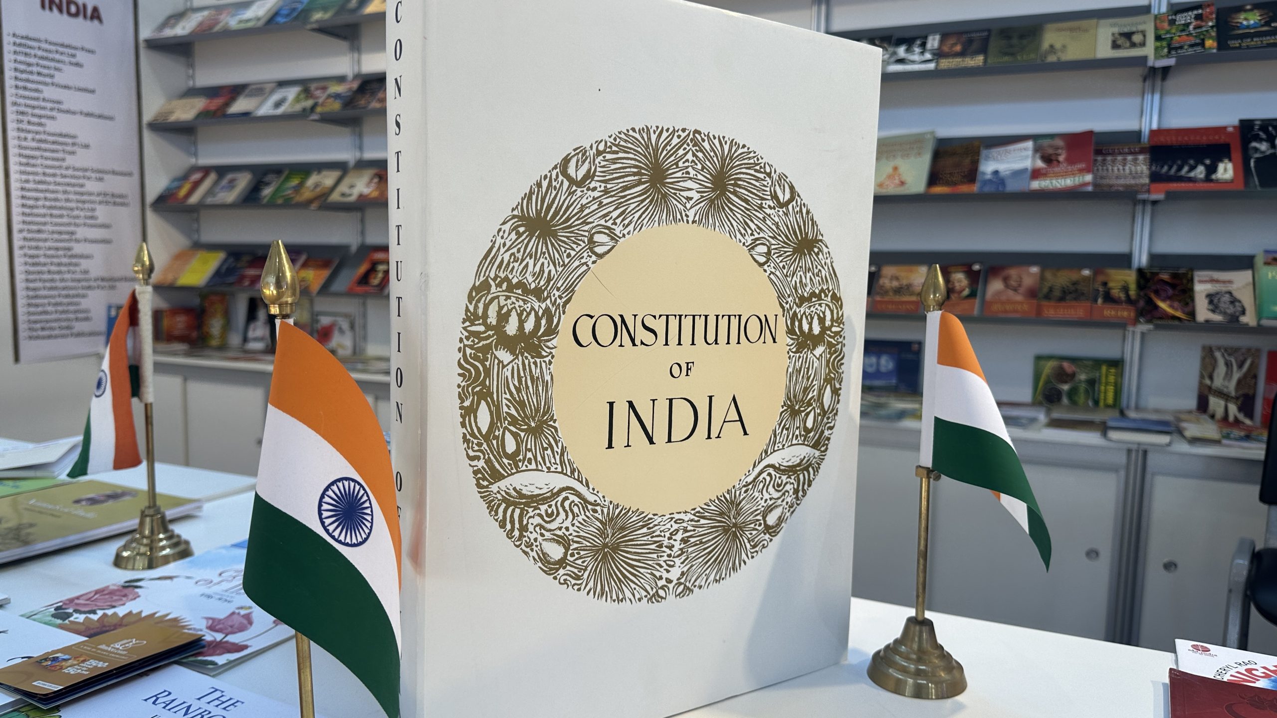 Indian constitution’s original manuscript replica showcased at Sharjah International Book Fair 2024