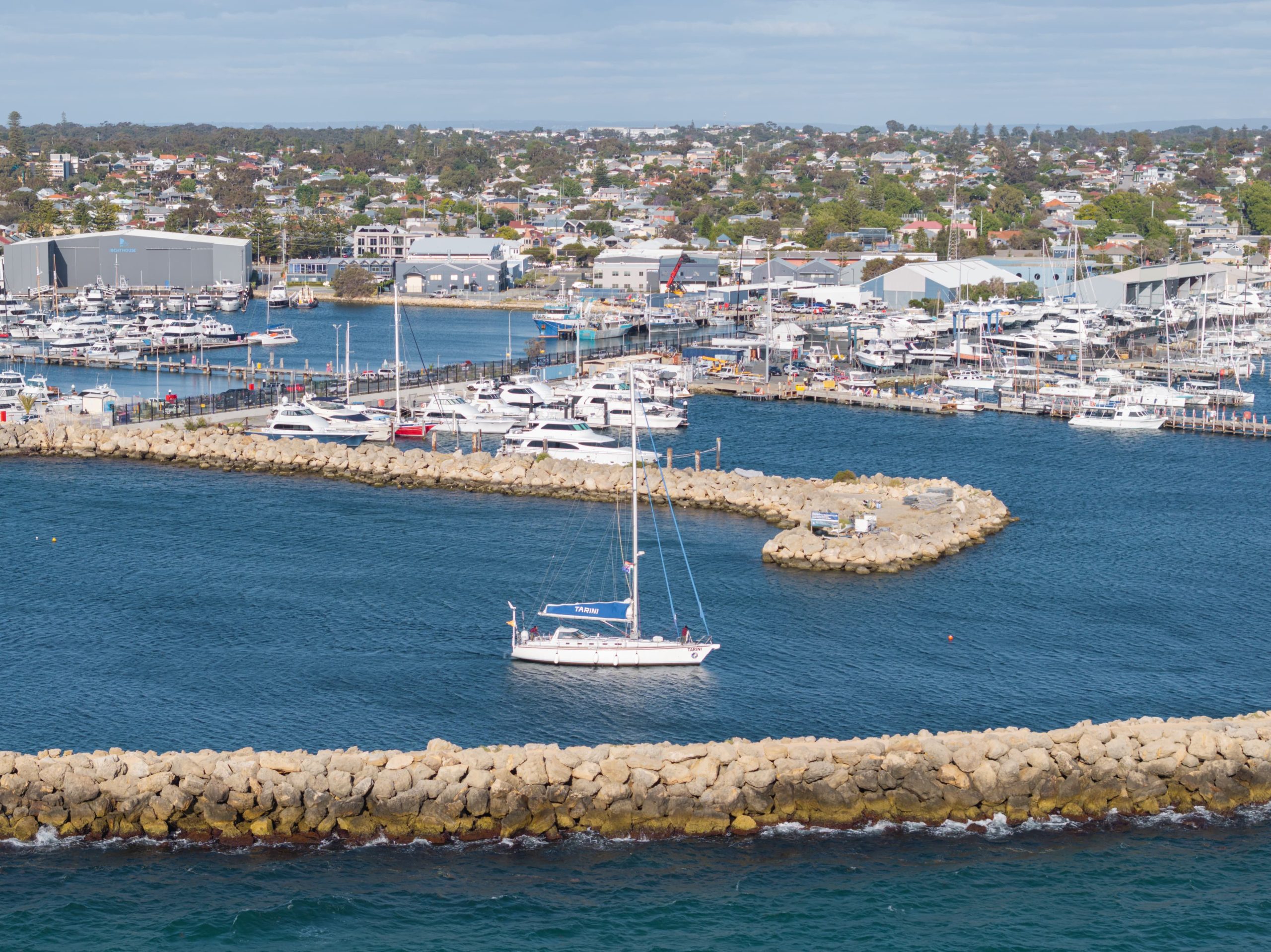 INSV Tarini reaches Fremantle, Australia in first leg of Navika Sagar Parikrama II Expedition