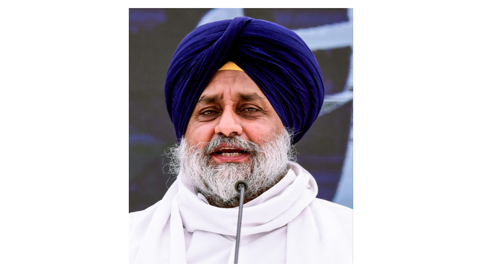 Sukhbir Singh Badal resigns as Shiromani Akali Dal President