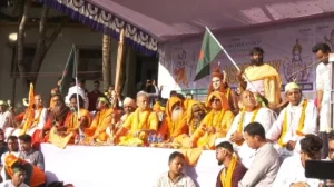 "Massive Rally in Rangpur Organized by Sammilit Sanatani Jagran Jot for Minority Rights and Security"