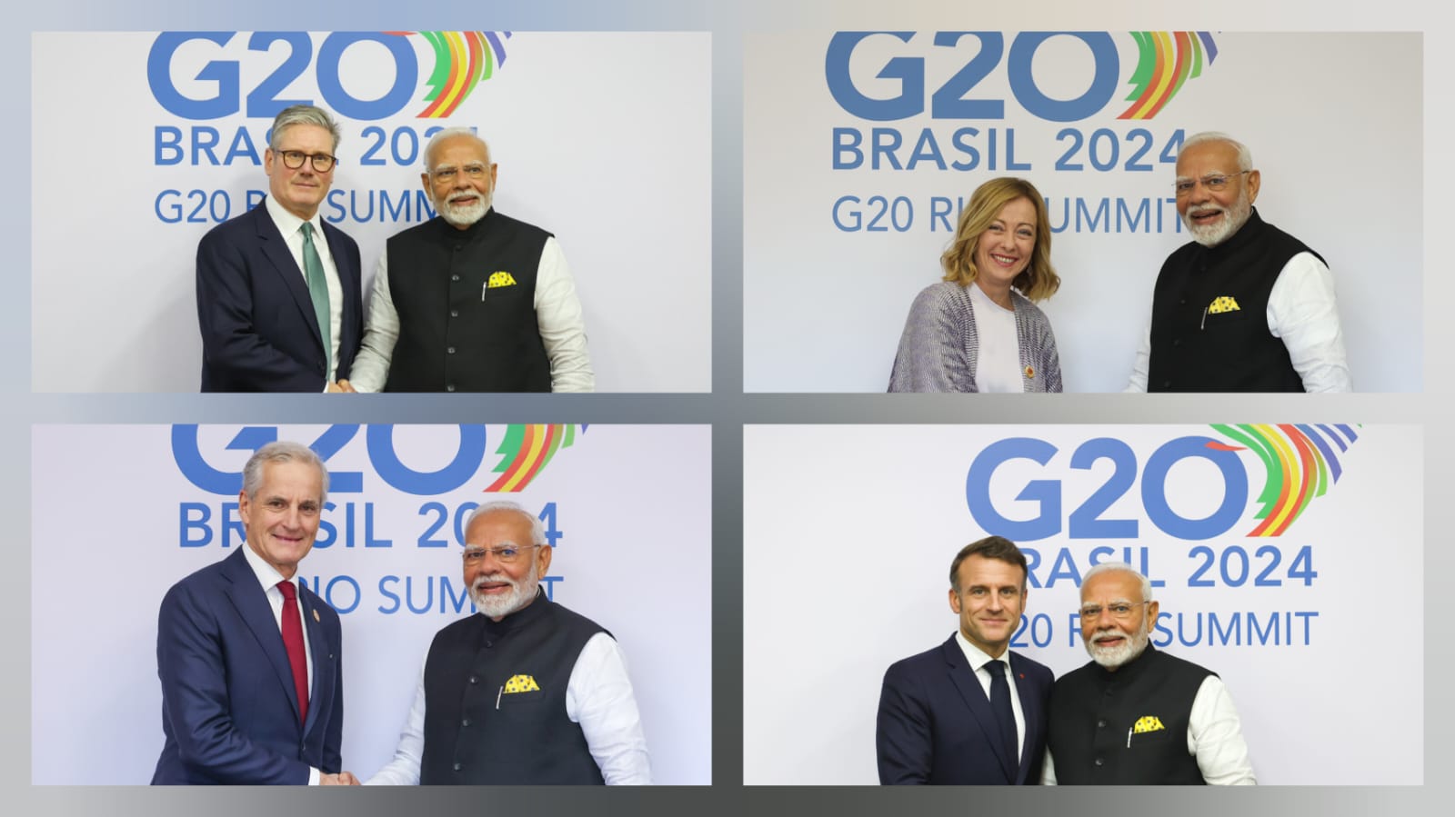 Macron to Meloni, PM Modi holds crucial meetings with world leaders during Rio G20 Summit