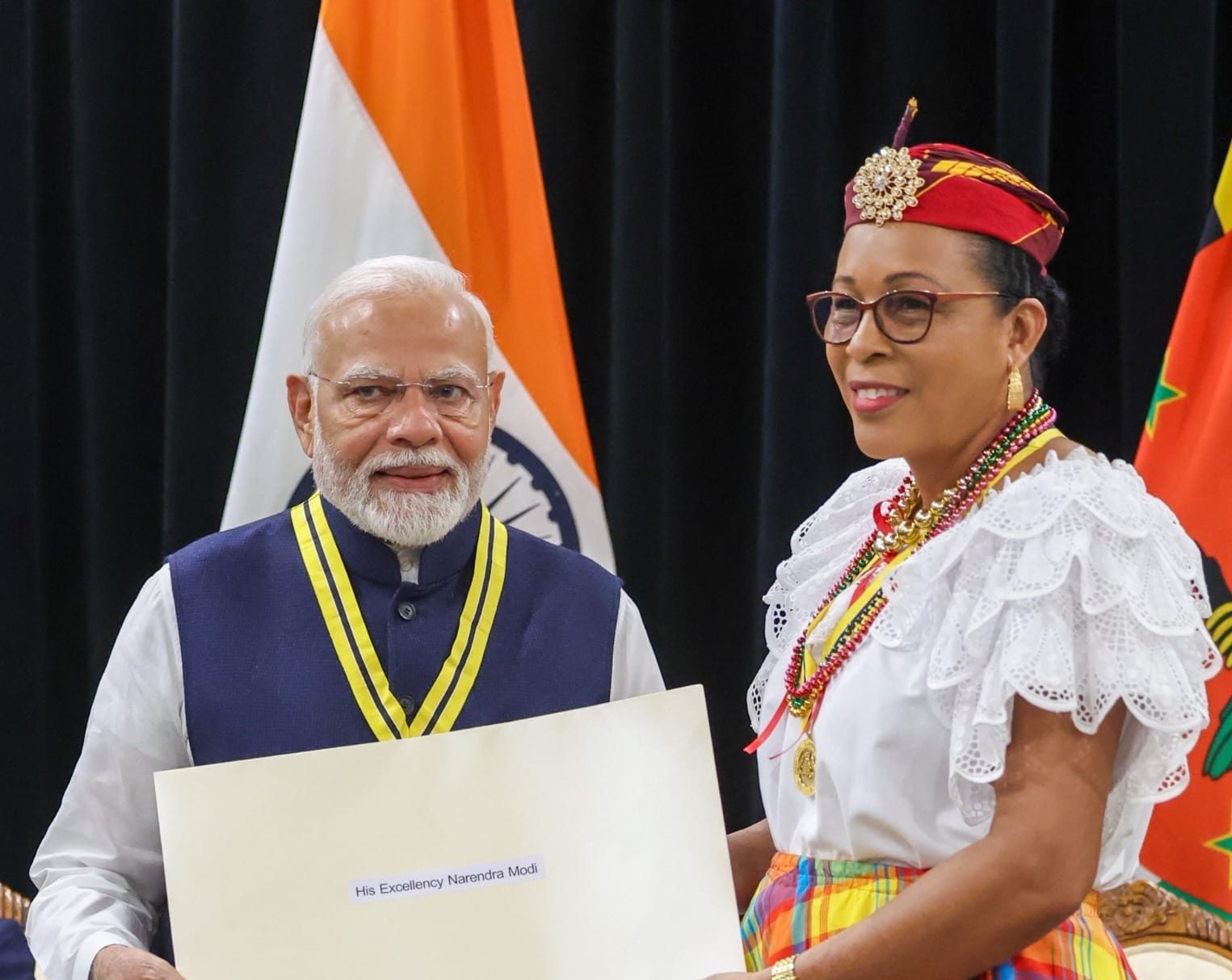 Dominica awards PM Modi its highest honour