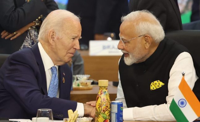 PM Modi has farewell meeting with Biden​ capping four years of cooperation