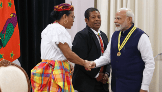 PM Modi dedicates Dominica’s top National Award to 140 crore Indians