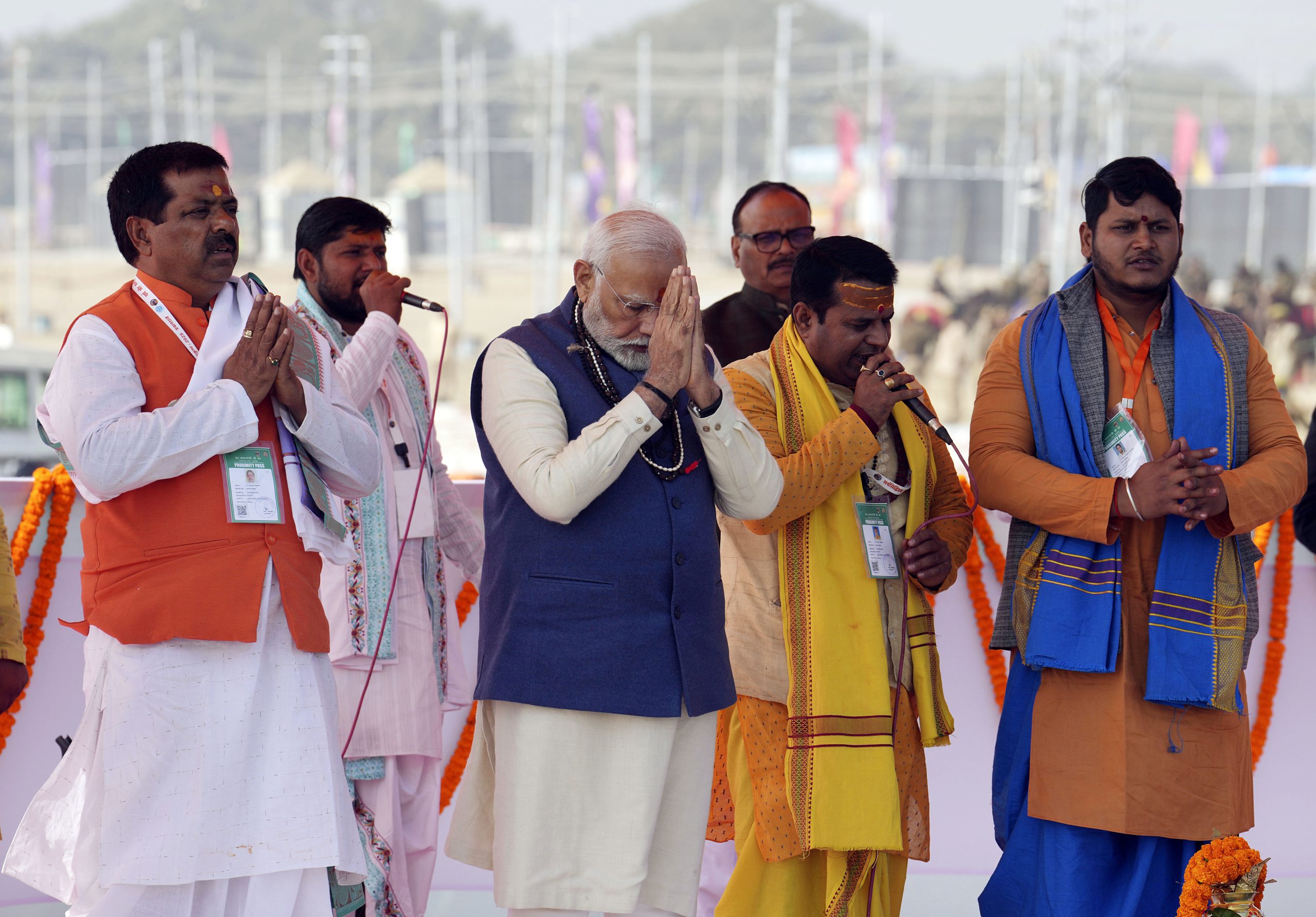 PM Modi launches multiple development projects worth ₹5500 crore in Prayagraj