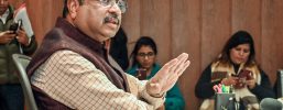 Dharmendra Pradhan interacts with athletes, reviews education initiatives in Bhopal
