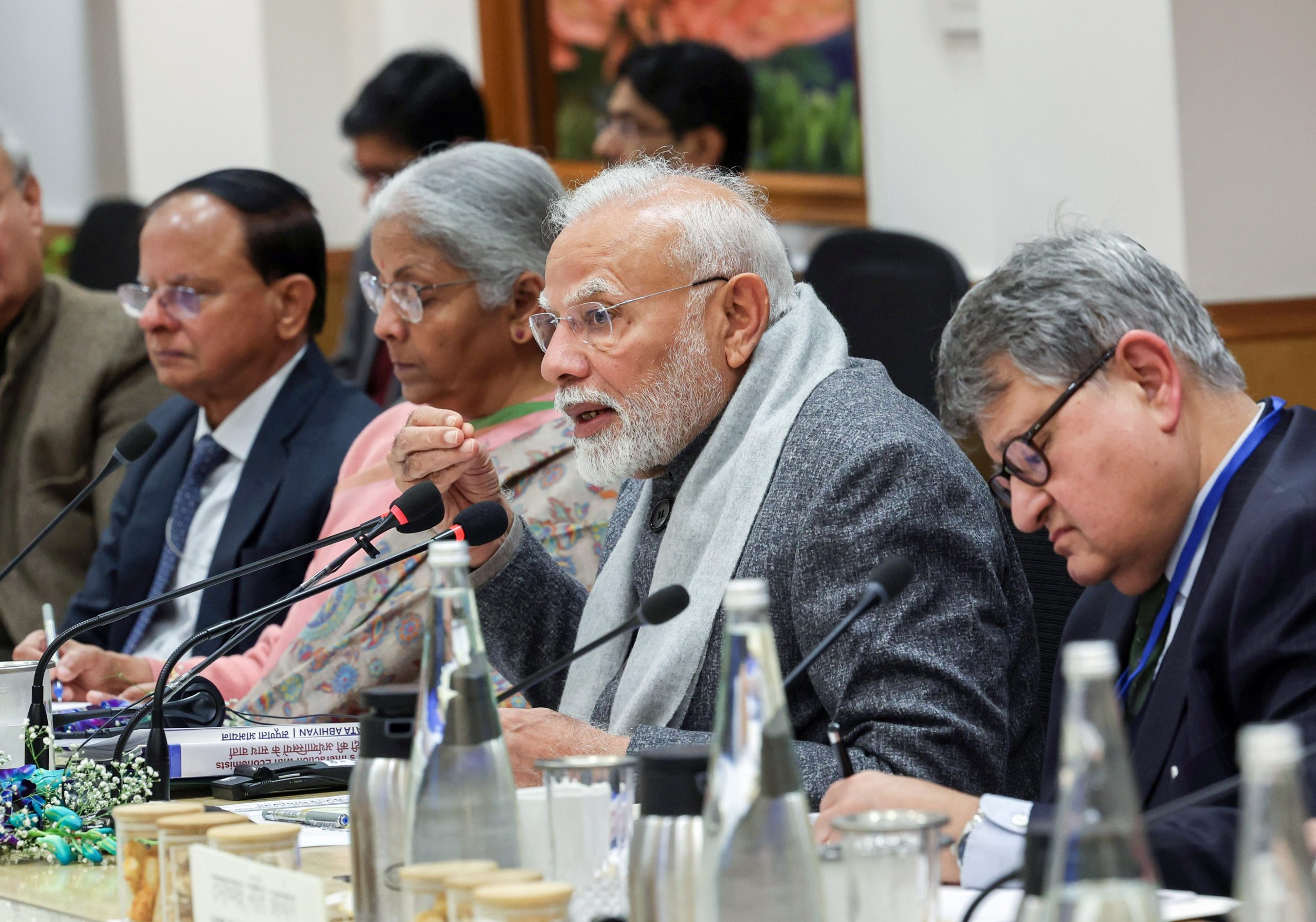 PM Modi meets economists ahead of Union Budget 2025-26