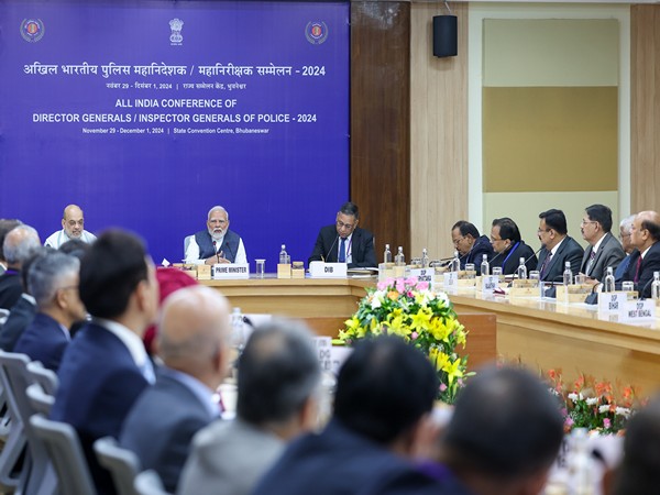 PM Modi holds discussions on policing, security-related issues at DG-IG Conference in Bhubaneswar