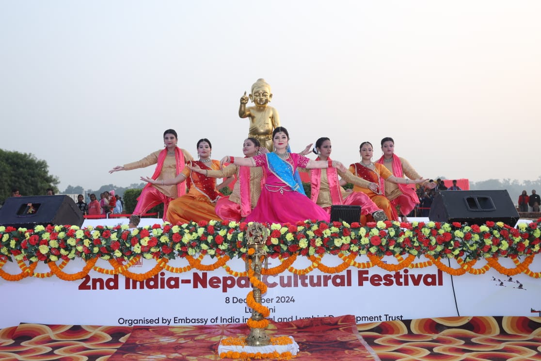 India-Nepal cultural festival highlights shared heritage in Lumbini