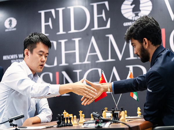 Ding Liren levels score against D Gukesh in FIDE World Championship