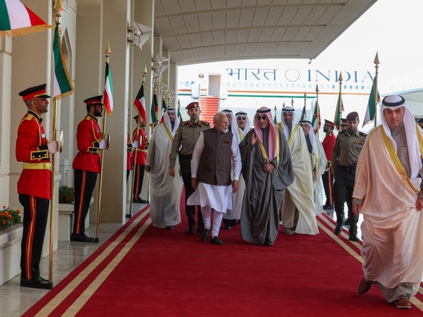 Indian diaspora, 101-year-old former IFS officer greet PM Modi on arrival in Kuwait Kuwait City