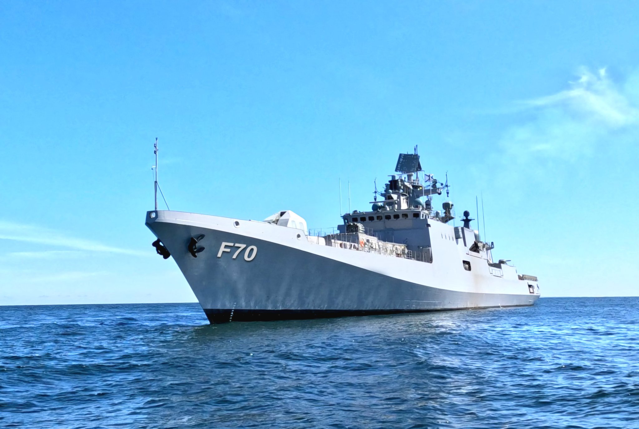 Raksha Mantri Rajnath Singh to commission Navy’s new frigate ‘INS Tushil’ in Russia on Sunday