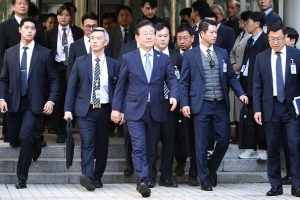 South Korea opposition leader urges president's party to support impeachment over martial law