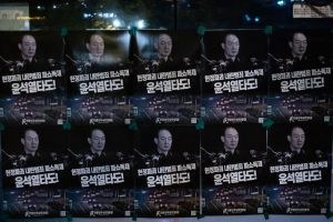 South Korean ruling party opposes Yoon impeachment, defence minister quits