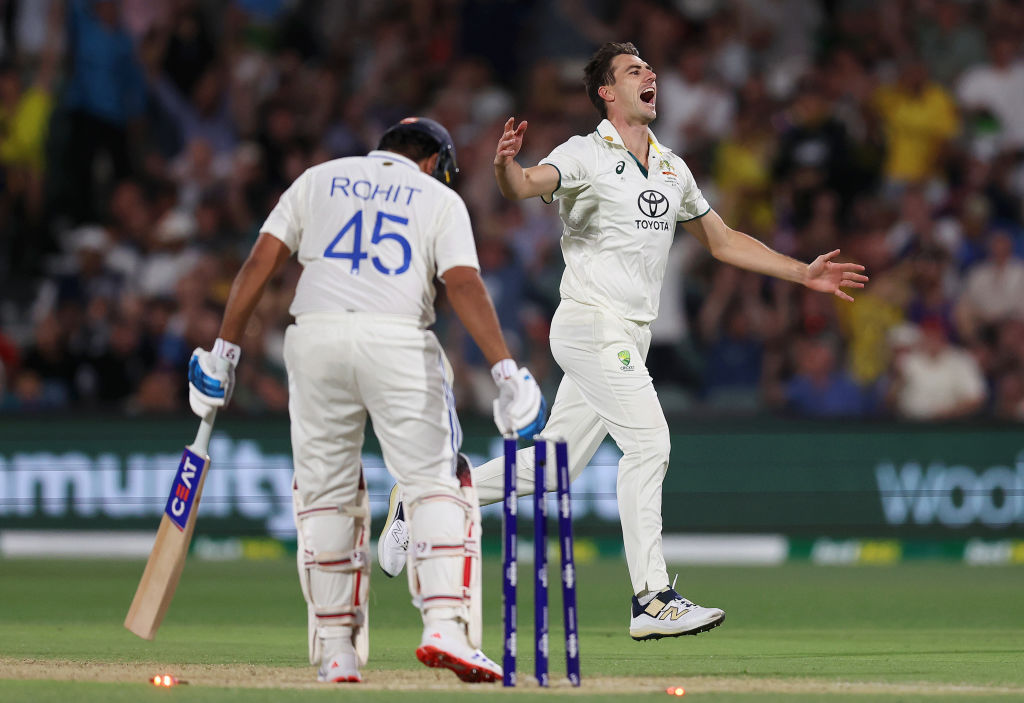 Pat Cummins bags fifer as Australia thump India by 10 wickets, level series 1-1