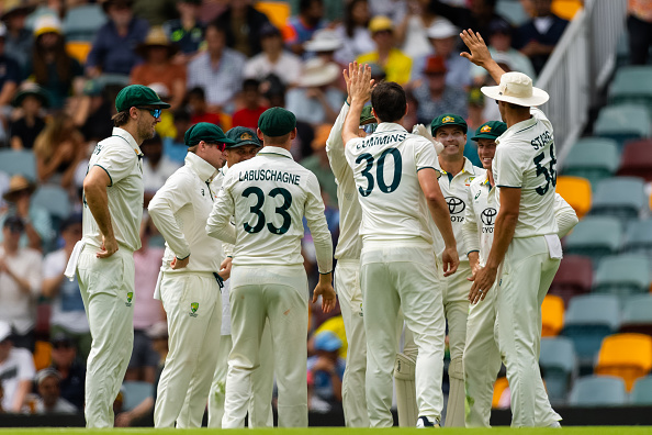 Australia dominate India amidst rain interruptions on day three in Brisbane