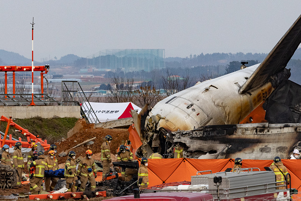 Questions over airport embankment, bird strikes as South Korea air crash probed